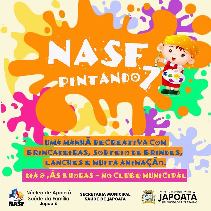 NASF PINTANDO O 7