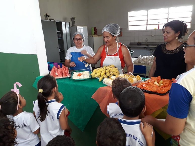 Semana Municipal de Alimentação Saudável nas Escolas do Município