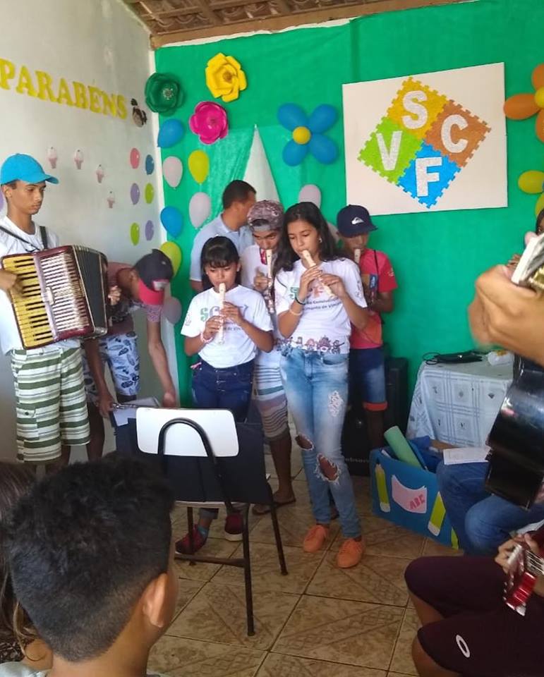 Secretaria de Assistência social inaugura um núcleo de SCFV no povoado Tatu.