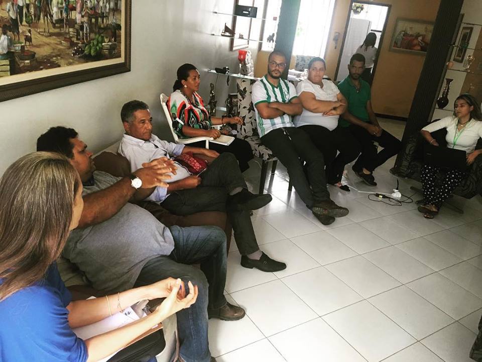 Reunião com o Consórcio de resíduos recicláveis do Baixo São Francisco.