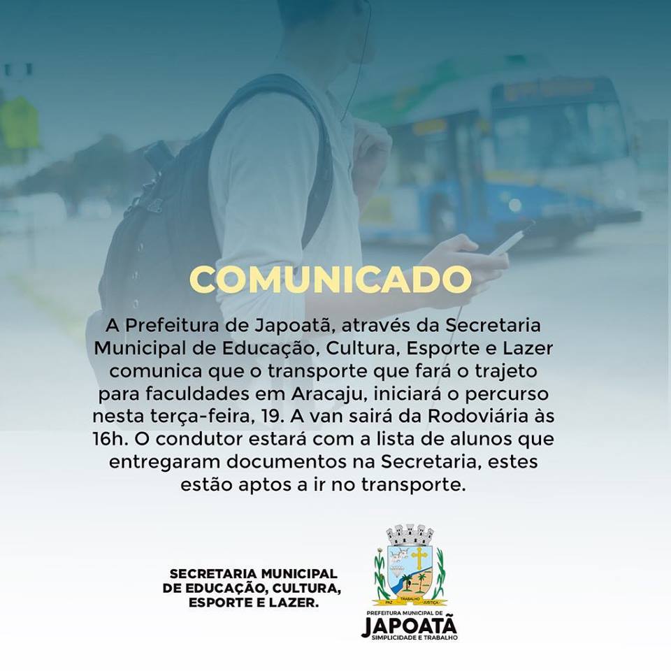 COMUNICADO