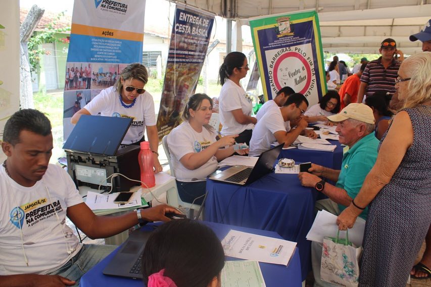 Prefeitura inicia o Projeto Prefeitura na Comunidade no Povoado Ladeirinhas A.