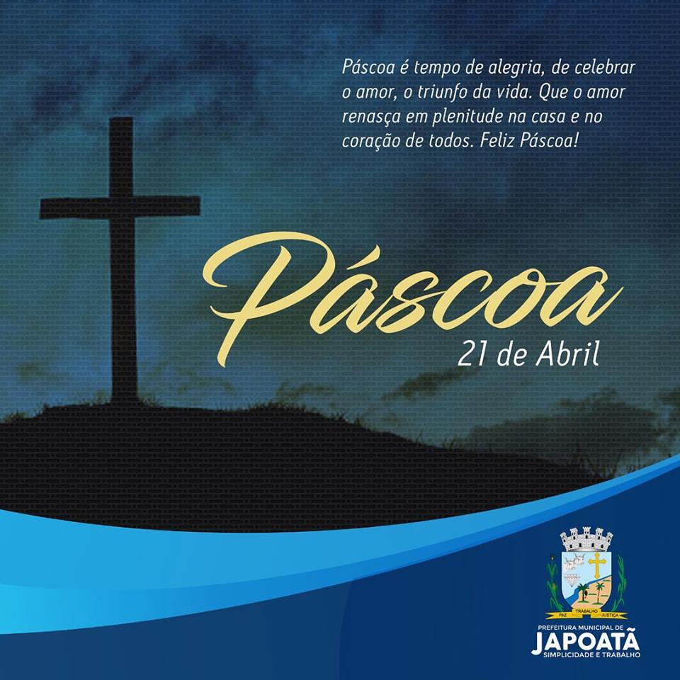 feliz páscoa!