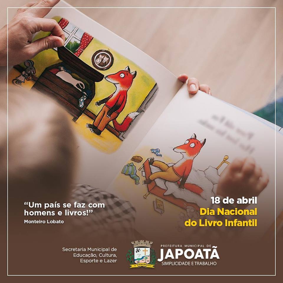 dia do livro infantil.
