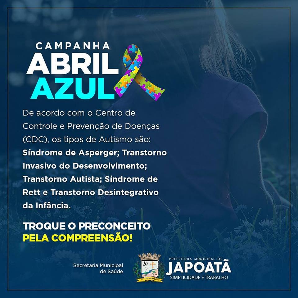 Campanha Abrirl Azul.