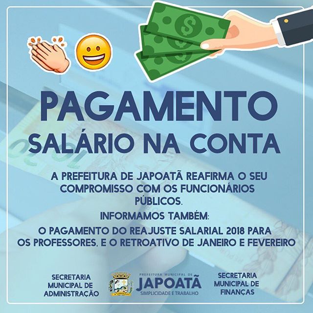 Gestão municipal, mais uma reafirma seu compromisso. ??????