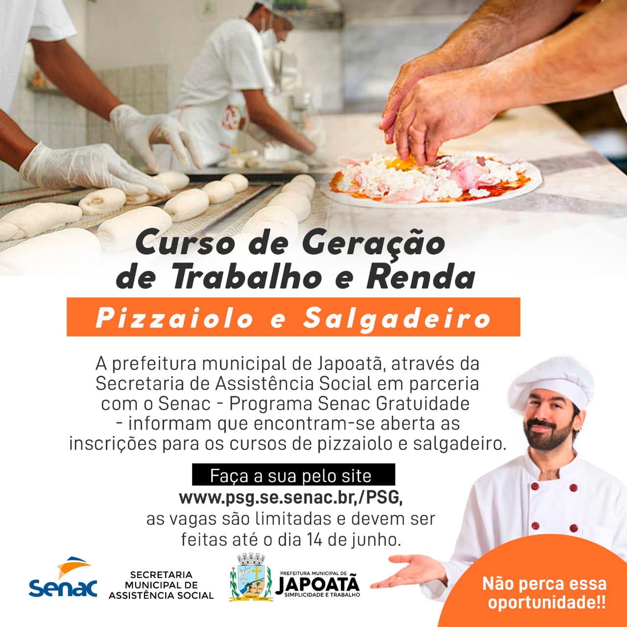 CURSO DE GERAÇÃO DE TRABALHO E RENDA .