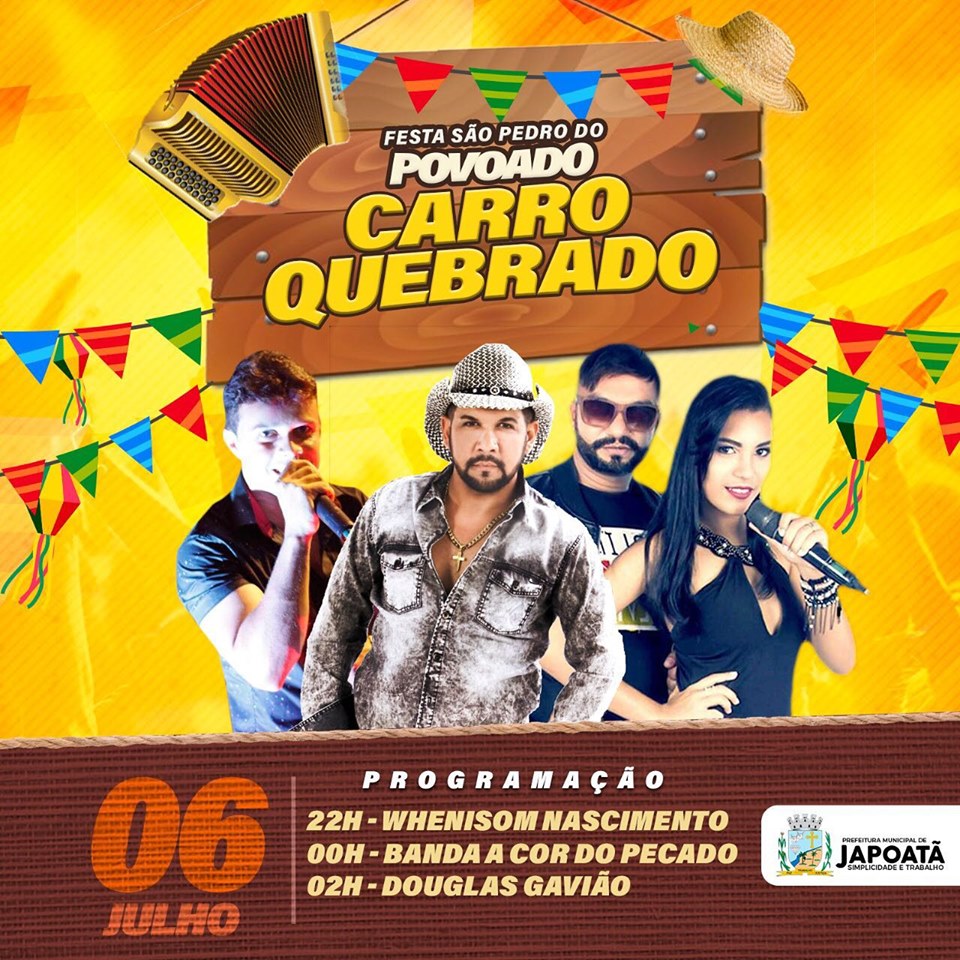 Festa de São Pedro no Povoado Carro quebrado. ????