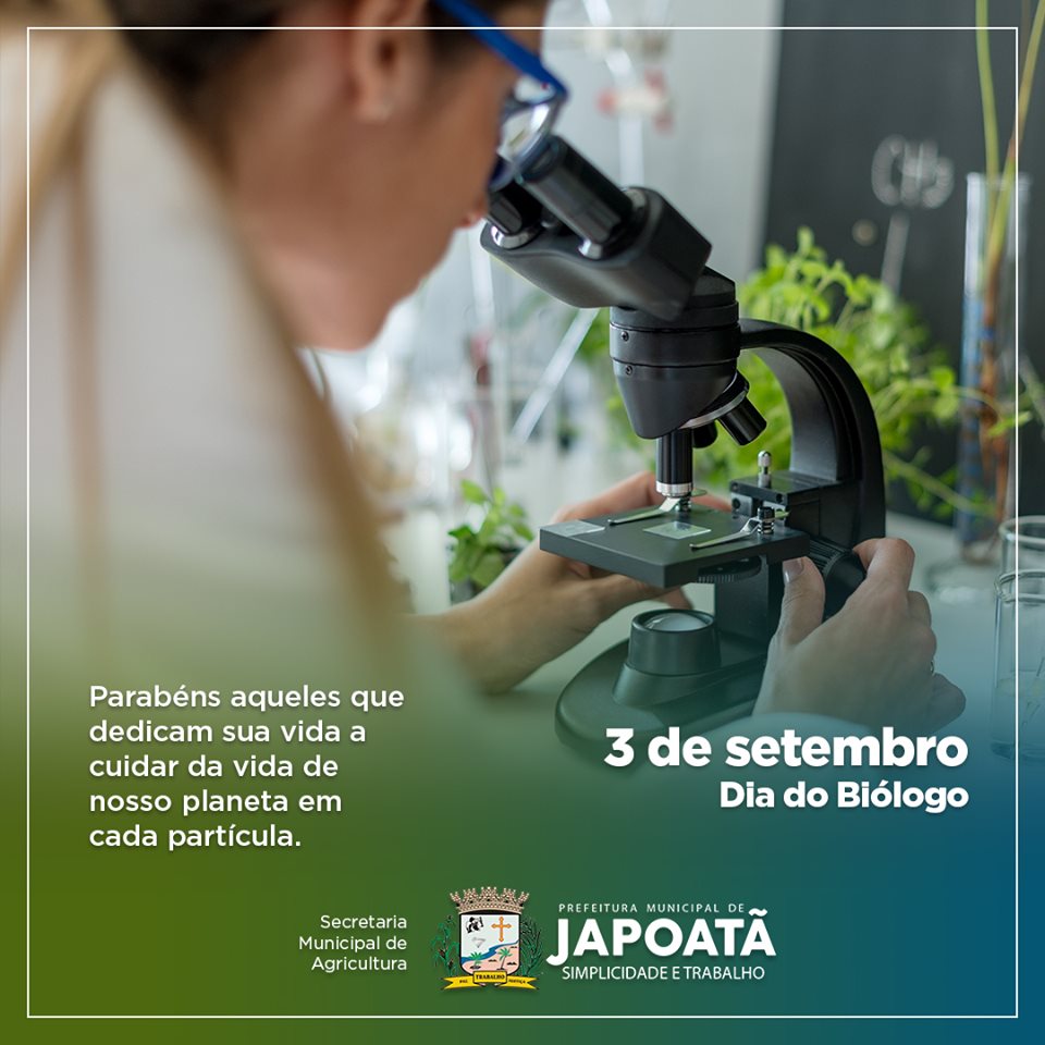 Hoje é dia de parabenizar a quem cuida com tanto carinho da vida de nosso planeta.