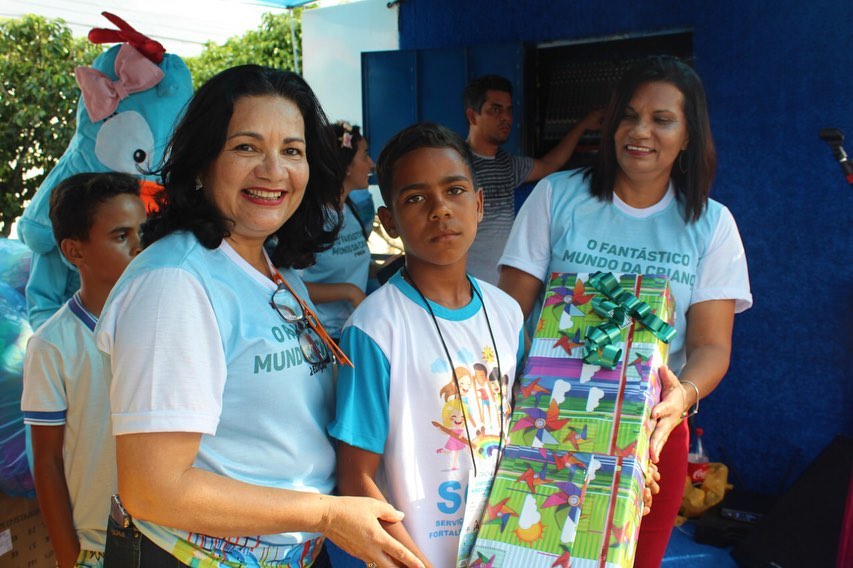 Prefeitura realiza festa em comemoração ao dia das crianças.