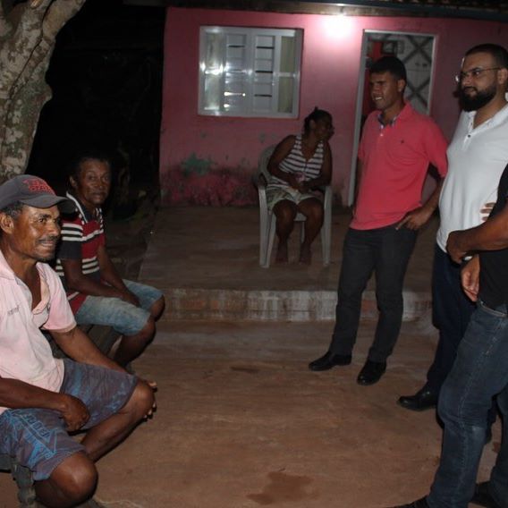 Prefeito realiza visita no Povoado Margarida Alves.