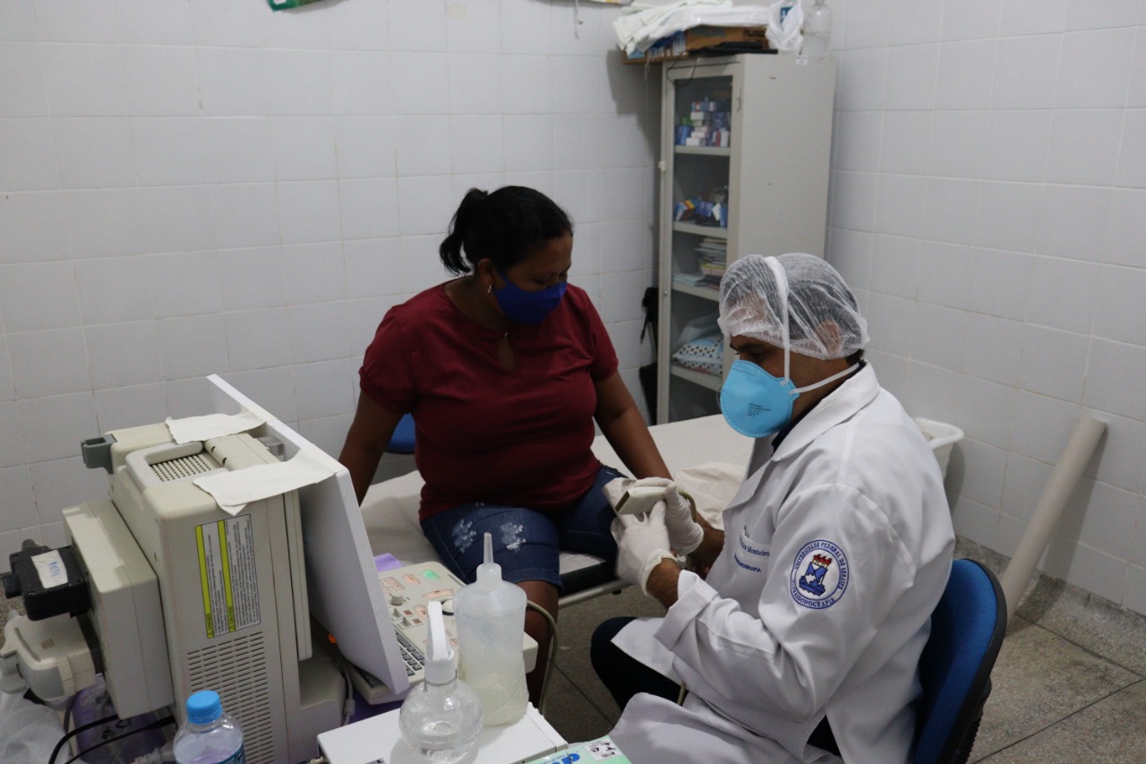 SECRETARIA DE SAÚDE REALIZA EXAMES DE ULTRASSONOGRAFIA
