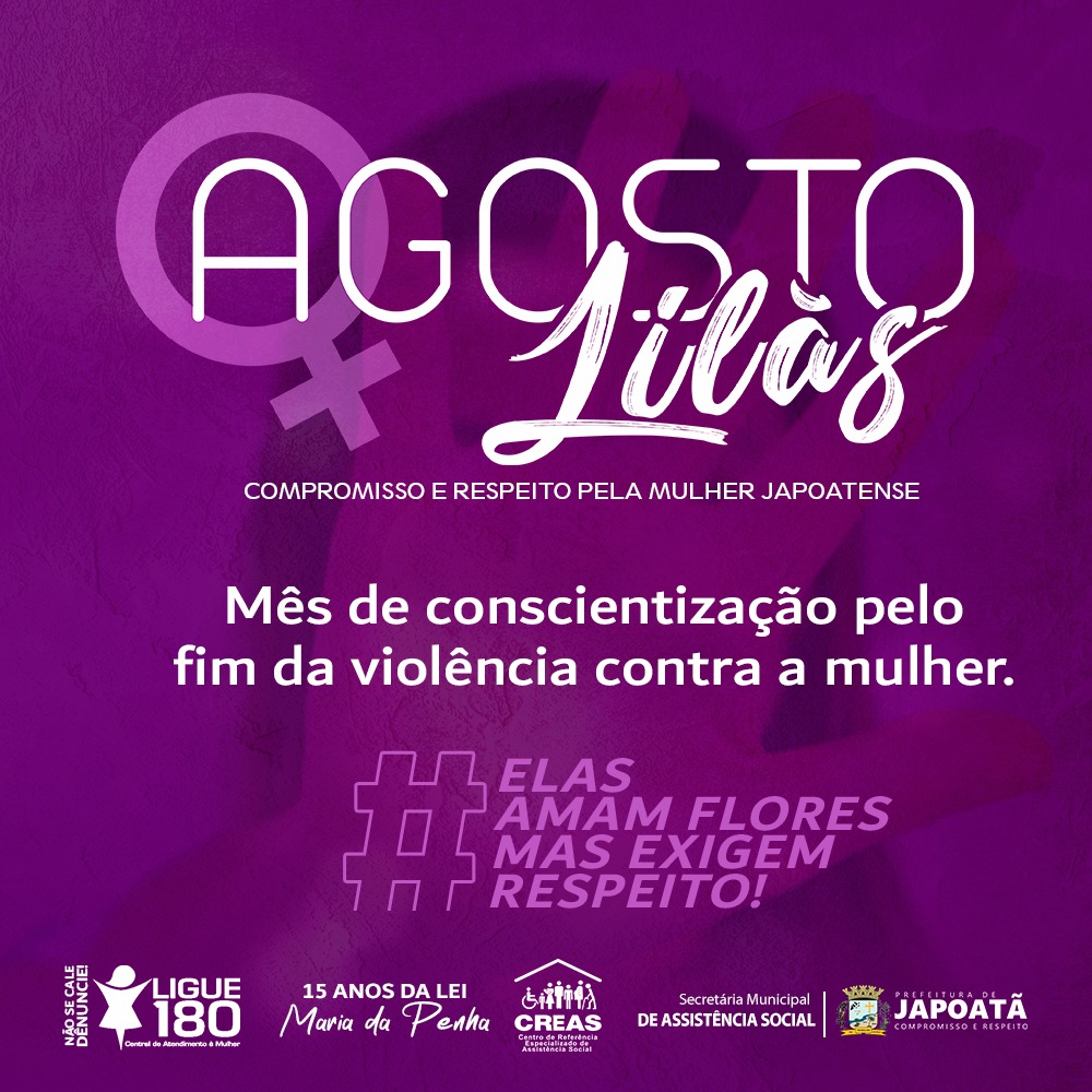 Campanha do Agosto Lilás