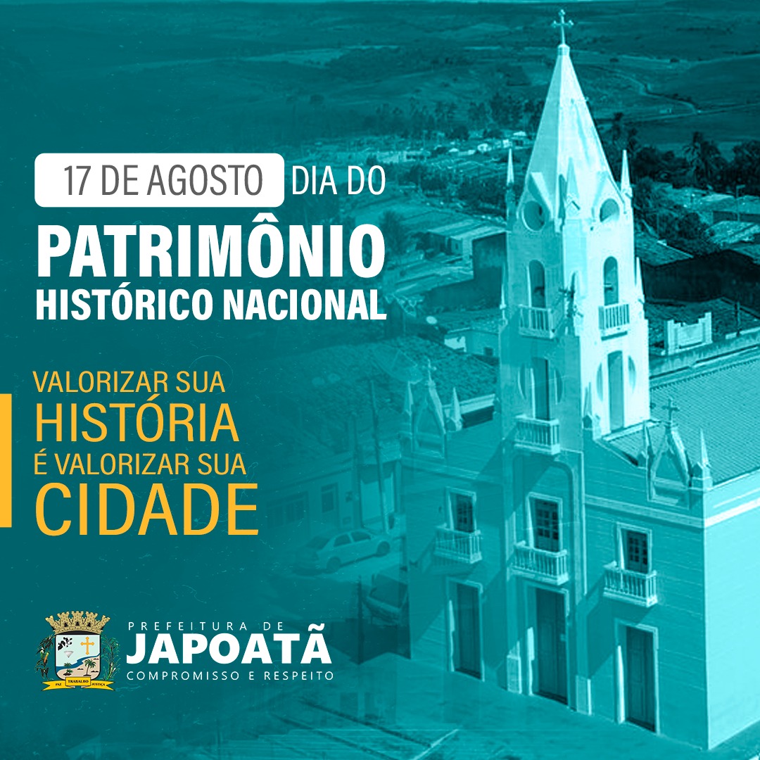 DIA DO PATRIMÔNIO CULTURAL