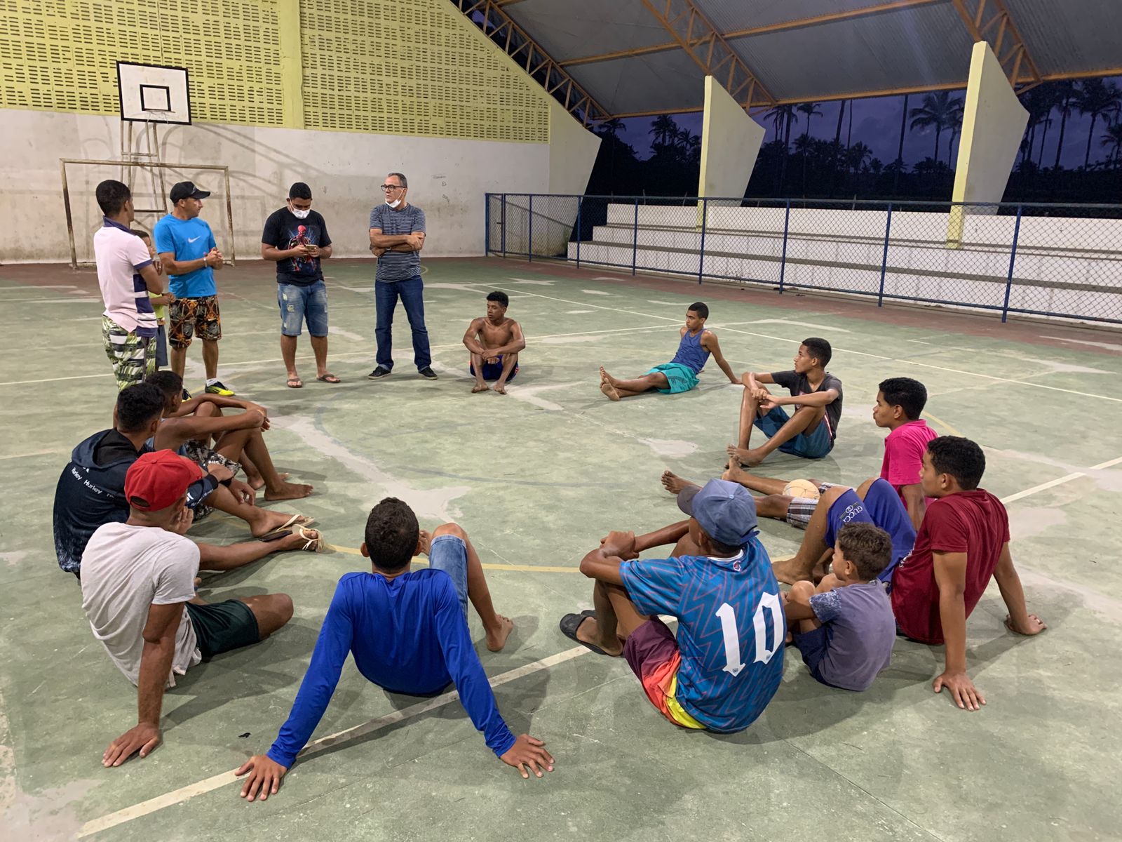 Reunião da Juventude no Povoado Poxim