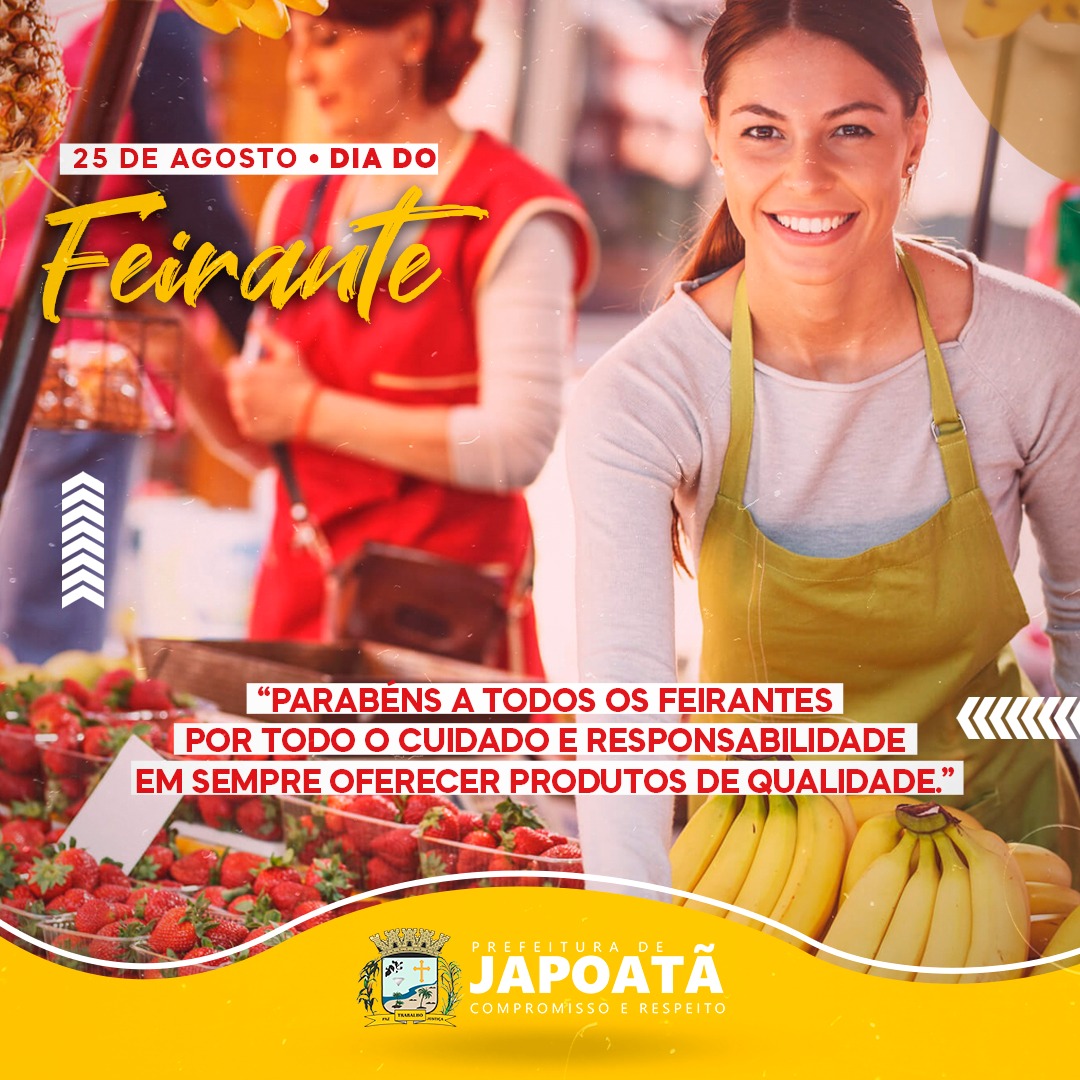 25 de agosto é o #DiaDoFeirante! ??