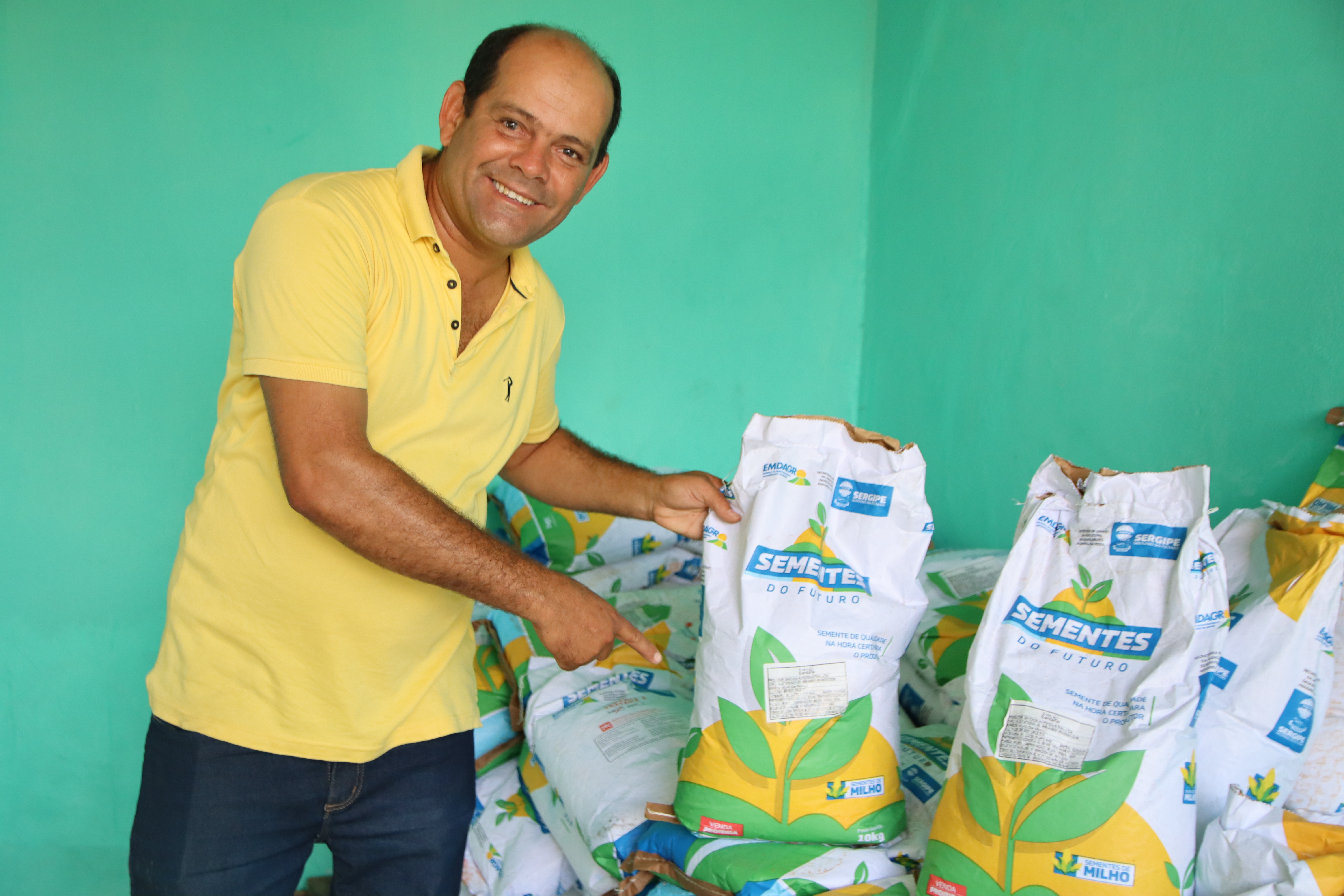 SEMENTES DE MILHO PARA AGRICULTORES FAMILIARES!