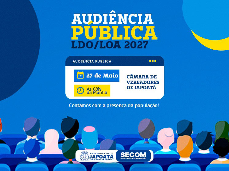AUDIÊNCIA PÚBLICA 2027